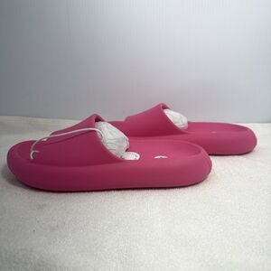 POSEE Pillow Slippers Slide New Trendy Cat Claw EVA Sl Non-Slip 7-7.5  Slippers